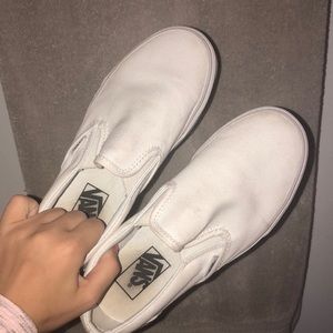 NEW white vans